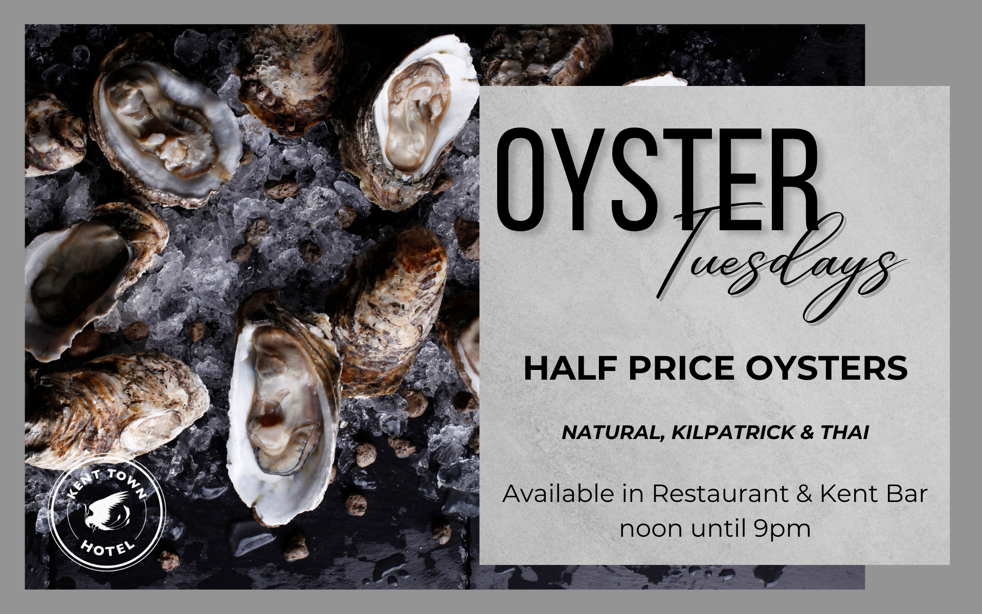 OYSTER TUESDAYS