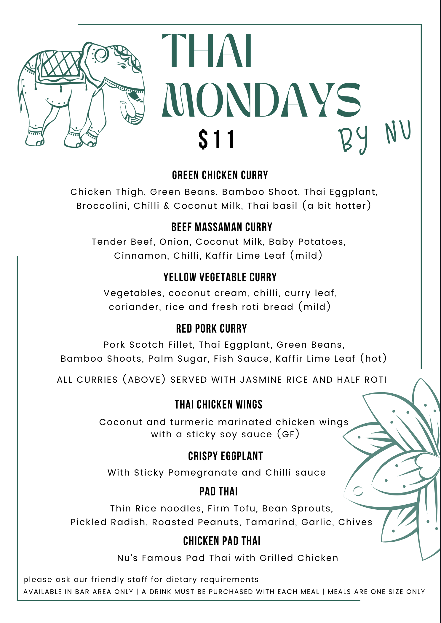 Thai Mondays